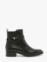 Enkellaarsjes Uit Leder Tamaris Zwart women 43