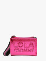 Portefeuille Lola casademunt Roze irise 3