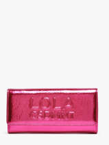Portefeuille Lola casademunt Roze irise 2