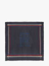 Sjaal Tommy hilfiger Blauw th varsity AW16638