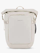 Rugzak 1 Compartiment Met 16" Laptopvak Kapten and son Beige backpack LISBON
