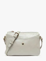 Cross Body Tas Luna Leder Hexagona Zilver luna 6820086