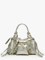 Cross Body Tas Nine Leder Milano Goud nine NI24091
