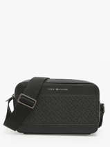 Cross Body Tas Tommy hilfiger Bruin monogram AM12701
