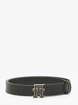 Riem Tommy hilfiger Zwart logo AW16611