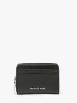 Portemonnee Leder Michael kors Zwart jet set T4SJ6Z5L