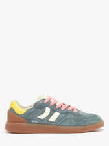 Sneakers Goal Uit Leder Coolway Grijs men 8643458
