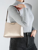 Cross Body Tas Mary Hexagona Goud mary 5620061-vue-porte