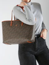 Schoudertas Th Monoplay Tommy hilfiger Bruin th monoplay AW16441-vue-porte