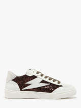 Sneakers Taline Uit Leder Semerdjian Wit women TALIN305