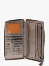 Portefeuille Charlotte Leder Paul marius Zilver vintage CHARLOTT-vue-porte