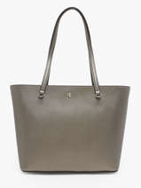 Schoudertas Medium Karly Leder Lauren ralph lauren Beige karly 31924351