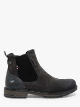 Enkellaarzen Mustang Grijs men 4157608