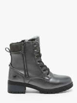 Enkellaarsjes Mustang Grijs women 1435603