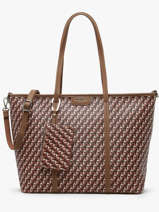 Schoudertas Paris Miniprix Bruin paris F8544
