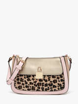 Cross Body Tas Leopard Lulu castagnette Roze leopard TWIGGY