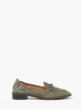 Mocassins Isco Uit Leder Mam'zelle Groen women CSIUV26
