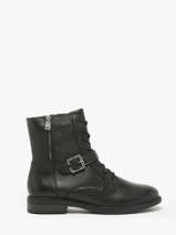 Enkellaarsjes Uit Leder Remonte Zwart women - D1U70-00