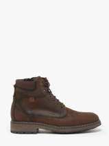 Boots Truman Uit Leder Fluchos Bruin men F1590