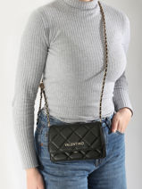Cross Body Tas Ocarina Valentino Zwart ocarina VBS3K52R-vue-porte