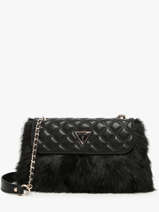 Cross Body Tas Lise Guess Zwart lise QF935221