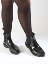 Regen Laarzen Gaudi Brillo Verbenas Zwart women 76002435-vue-porte