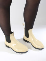 Regen Laarzen Gaudi Brillo Verbenas Beige women 76002435-vue-porte