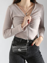 Cross Body Tas Dryden Leder Lauren ralph lauren Zwart dryden 32951218-vue-porte