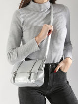 Cross Body Tas Venus Miniprix Zilver venus F2326-vue-porte