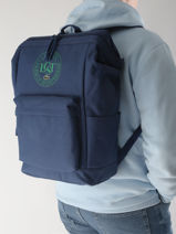 Business Rugzak Lacoste Blauw neo croc NU4688NZ-vue-porte