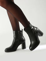 Enkellaarsjes Tamaris Zwart women 43-vue-porte