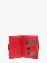 Portemonnee Met Kaarthouder Miniprix Rood slim 78SM2636-vue-porte