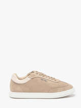 Sneakers Uit Leder Calvin klein jeans Beige women 24360HP