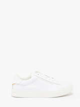Sneakers Uit Leder Tommy hilfiger Wit women 8320YBS