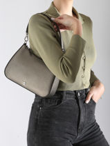 Schoudertas Danni 26 Leder Lauren ralph lauren Beige danni 31883768-vue-porte