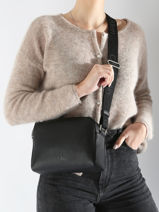 Cross Body Tas Ultralight Calvin klein jeans Zwart ultralight K612711-vue-porte