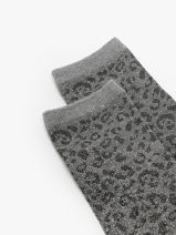 Sokken Pieces Grijs socks women 17151109-vue-porte