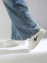 Sneakers Vicky Vanessa wu Groen women BK2553VT-vue-porte