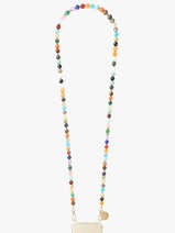 Ketting Voor Telefoonhoesje La coque francaise Roze chaine LE314914