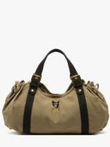 Schoudertas Canvas Katoen Gerard darel Groen canvas DBS01450