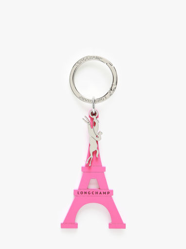 Longchamp Porte-cls tour eiffel / cheva Sleutelhanger Roze