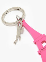 Longchamp Porte-cls tour eiffel / cheva Sleutelhanger Roze-vue-porte