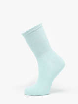 Sokken Pieces Blauw socks women 17078534