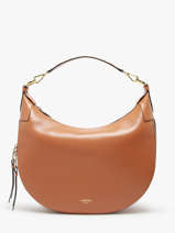 Schoudertas Origami Leder Lancel Bruin origami A13314