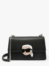 Cross Body Tas K Ikon Polyurethaan Karl lagerfeld Zwart k ikon A1W30498