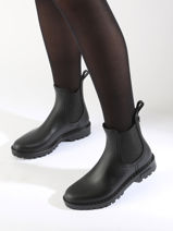 Regen Laarzen Gaudi Mate Glitter Verbenas Zwart women 76002674-vue-porte