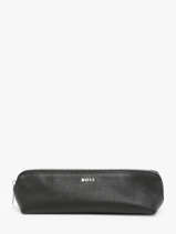 Pennenetui Leder Hugo boss Zwart grained HLX417A
