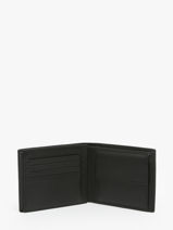 Portefeuille Leder Hugo boss Zwart grained HLN416A-vue-porte