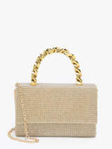 Avondtas Miniprix Goud strass XS95009