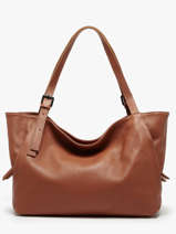 Handtas Caviar Leder Milano Bruin caviar CA24066